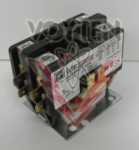 C25BNF230A Contactor by Eaton, Cutler Hammer or Westinghouse