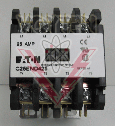 C25END425A Contactor by Eaton, Cutler Hammer or Westinghouse