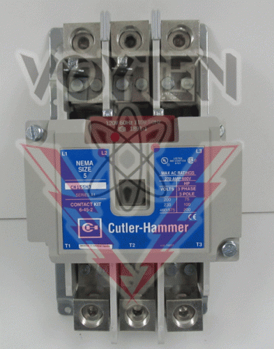 CN15SN3A Contactor by Eaton, Cutler Hammer or Westinghouse
