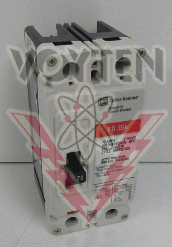 FD2070 Circuit Breaker by Eaton, Cutler Hammer or Westinghouse