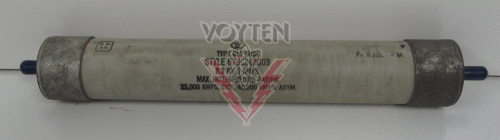 678C248G03 Fuse by Eaton, Cutler Hammer or Westinghouse