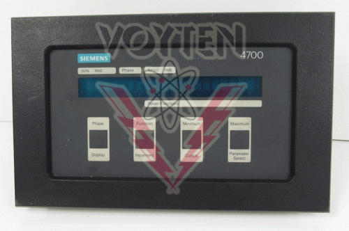 4700-BDRC3-11HN Power Meter by Siemens