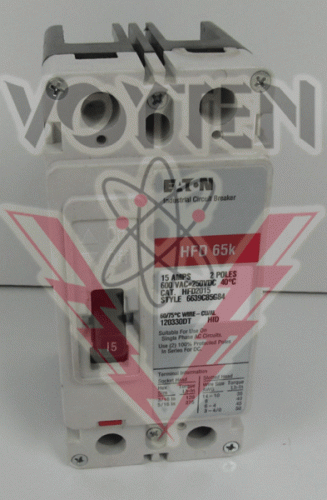 HFD2015 Circuit Breaker by Eaton, Cutler Hammer or Westinghouse