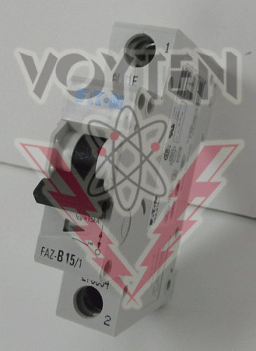 FAZ-B15/1 Circuit Breaker by Eaton, Cutler Hammer or Westinghouse