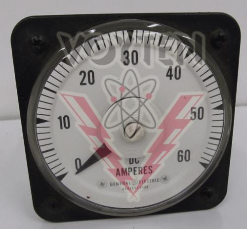 50-1031216ANW2 DC Ammeter by General Electric