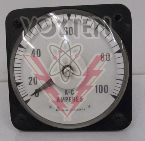 50-103131-LSPK2AAT AC Ammeter by General Electric