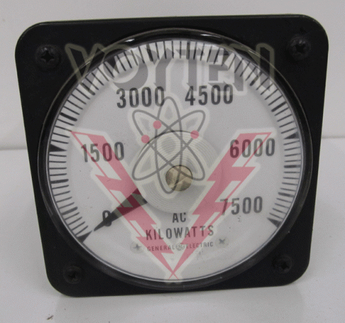 50-103221ARD1DXC Watt Meter by General Electric