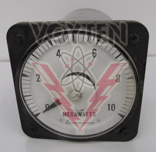 50-103221ARDR1BAK Mega Watts Meter by General Electric