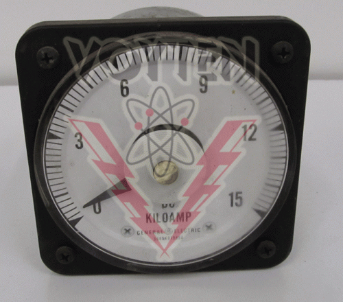 50-105111LSND2PXS DC Ammeter by General Electric