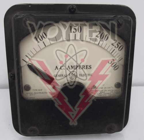 8AD7ABZ72 AC Ammeter by General Electric