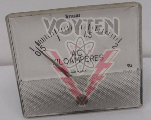 644B638A27 Ammeter by Weshler