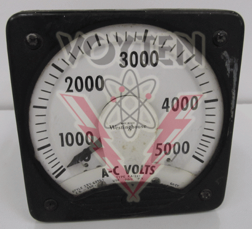 23Y-6396-1 Ammeter by Eaton, Cutler Hammer or Westinghouse