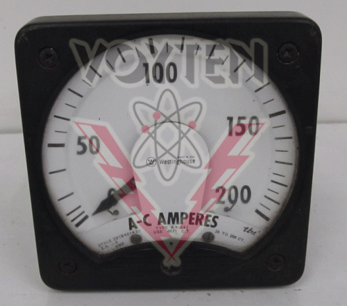 291B461A21 Ammeter by Eaton, Cutler Hammer or Westinghouse