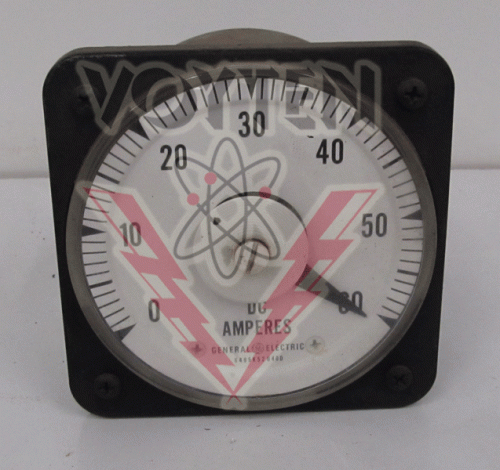 50-103121CANW2 DC Ammeter by General Electric