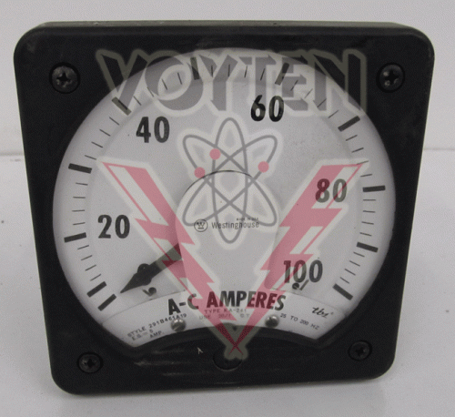 291B461A19 Ammeter by Eaton, Cutler Hammer or Westinghouse