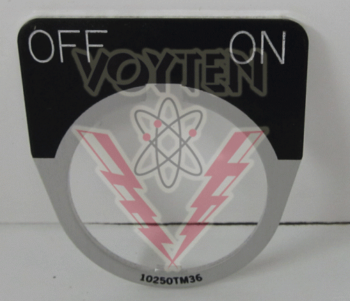 10250TM42 Legend Plate by Eaton, Cutler Hammer or Westinghouse