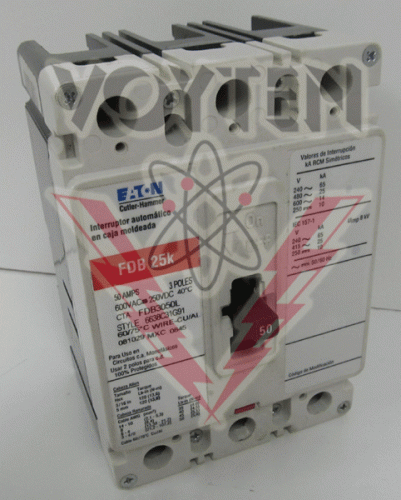 FDB3050L Circuit Breaker by Eaton, Cutler Hammer or Westinghouse
