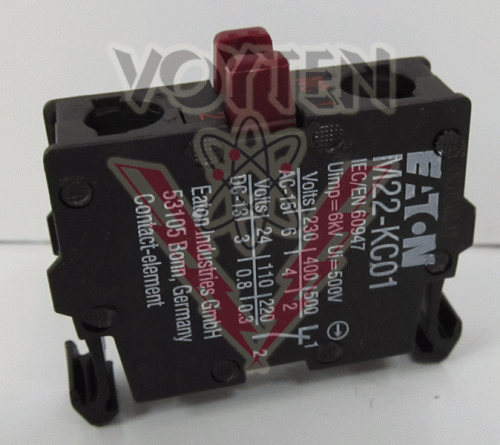 M22-KC01 Contact Block by Eaton, Cutler Hammer or Westinghouse