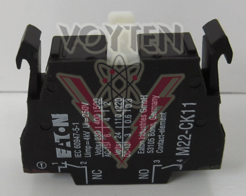 M22-CK11 Contact Block by Eaton, Cutler Hammer or Westinghouse