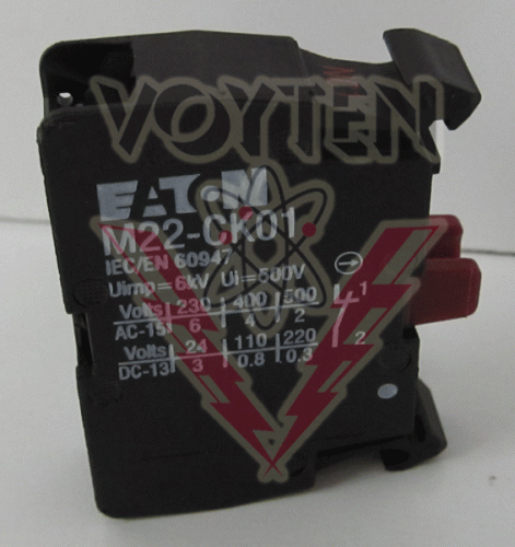 M22-CK01 Contact Block by Eaton, Cutler Hammer or Westinghouse