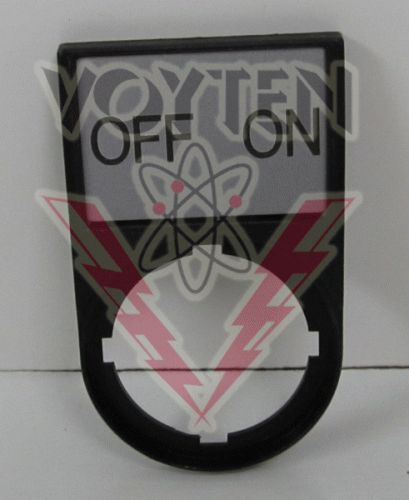 M22S-ST-GB10 Legend Plate by Eaton, Cutler Hammer or Westinghouse