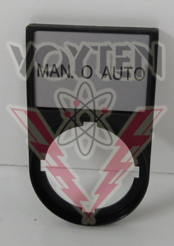 M22S-ST-GB12 Legend Plate by Eaton, Cutler Hammer or Westinghouse