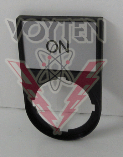 M22S-ST-GB6 Legend Plate by Eaton, Cutler Hammer or Westinghouse