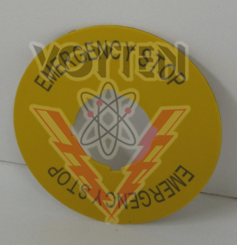 M22-XBK5 Legend Plate by Eaton, Cutler Hammer or Westinghouse