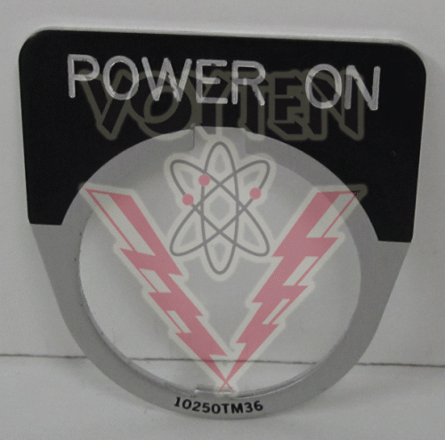 10250TM80 Legend Plate by Eaton, Cutler Hammer or Westinghouse