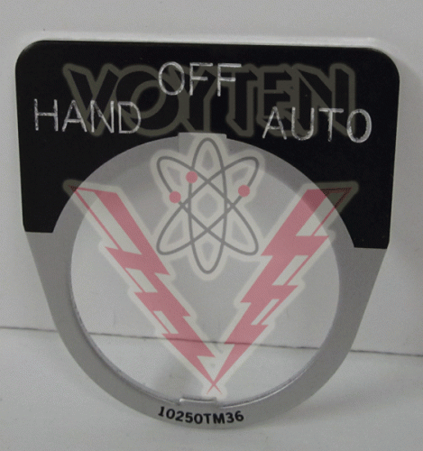 10250TM51 Legend Plate by Eaton, Cutler Hammer or Westinghouse