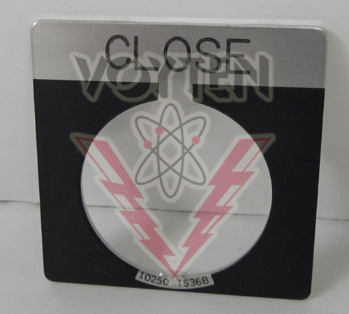 10250TS73 Legend Plate by Eaton, Cutler Hammer or Westinghouse