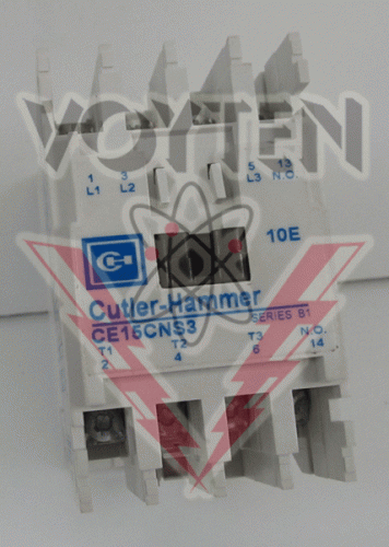 CE15CNS3TB Contactor by Eaton, Cutler Hammer or Westinghouse
