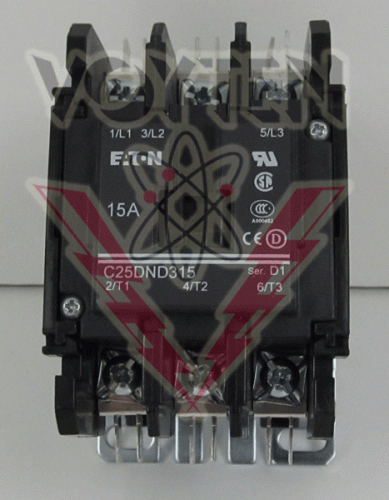 C25DND315T Contactor by Eaton, Cutler Hammer or Westinghouse