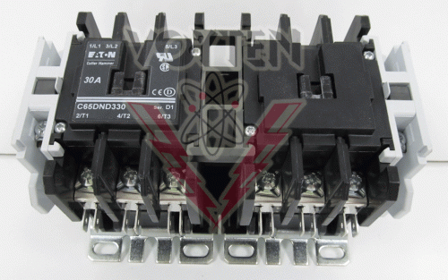 C65DND330AC Contactor by Eaton, Cutler Hammer or Westinghouse