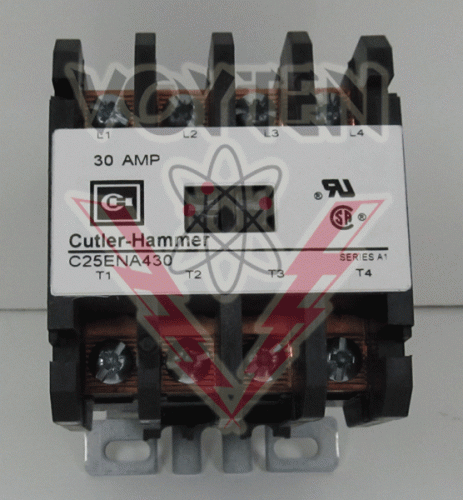 C25ENA430A Contactor by Eaton, Cutler Hammer or Westinghouse
