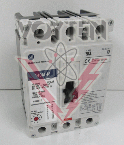 140M-I8P-C15S Circuit Breaker by Allen Bradley